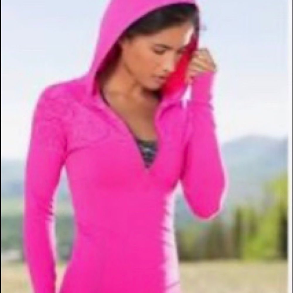 Athleta hoodie quarter zip